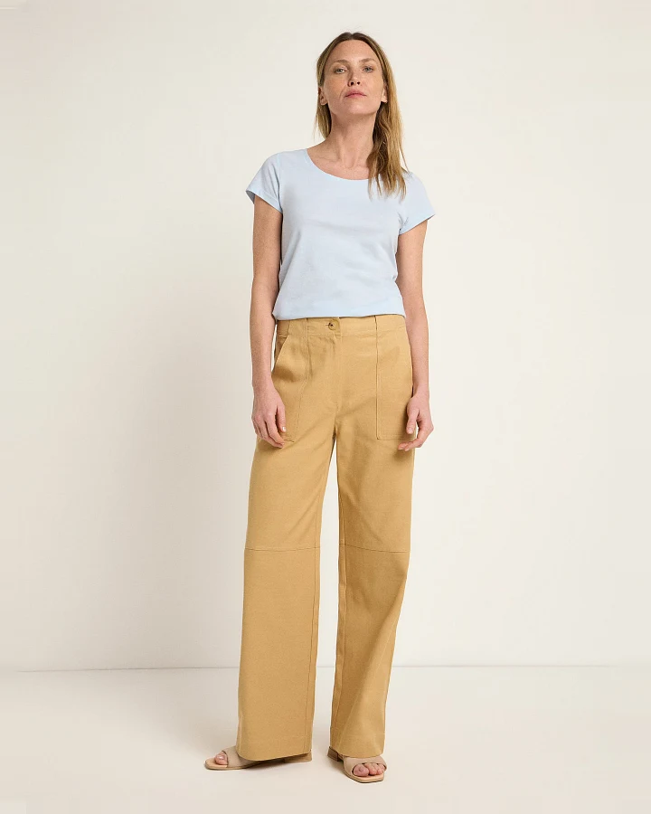 Marlenehose mit aufgesetzten Taschen (OCS)