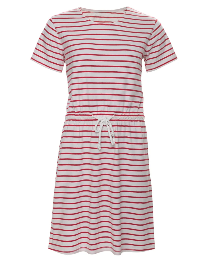 Damen Kleid Gestreift