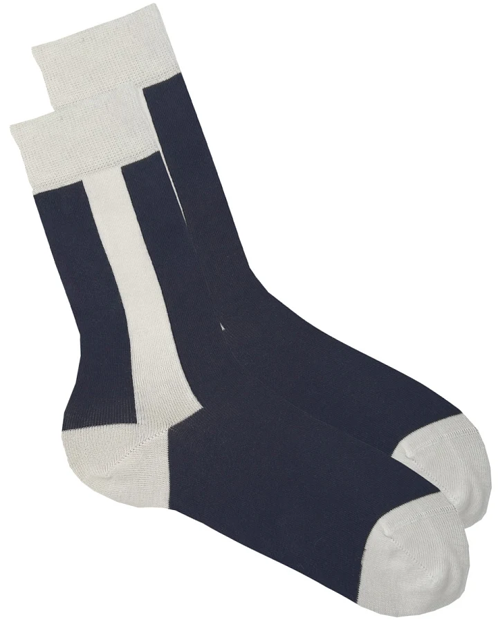 Unisex Socken Blau