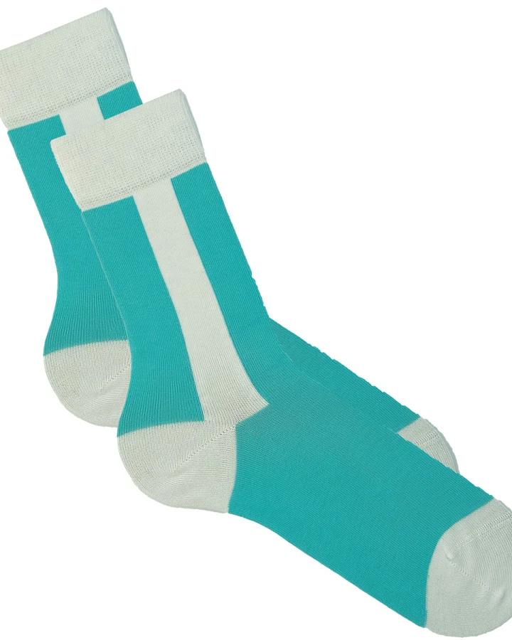 Unisex Socken Blau