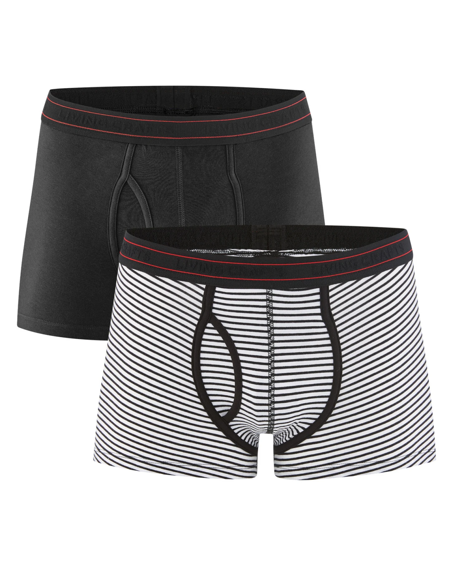 Herren Pants, 2er-Pack Gemustert – Ansicht 2