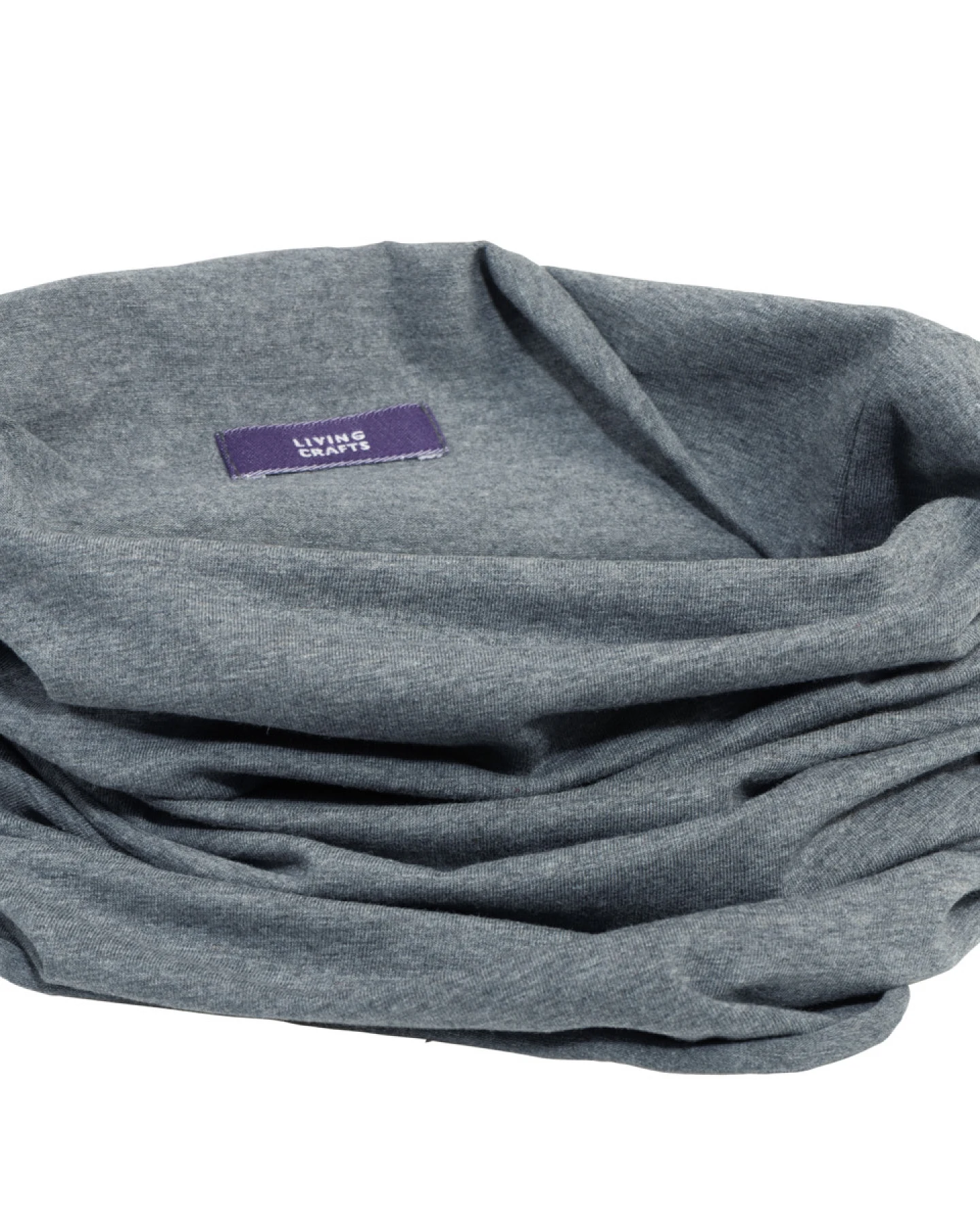 Unisex Multifunktionstuch Grau – Ansicht 2