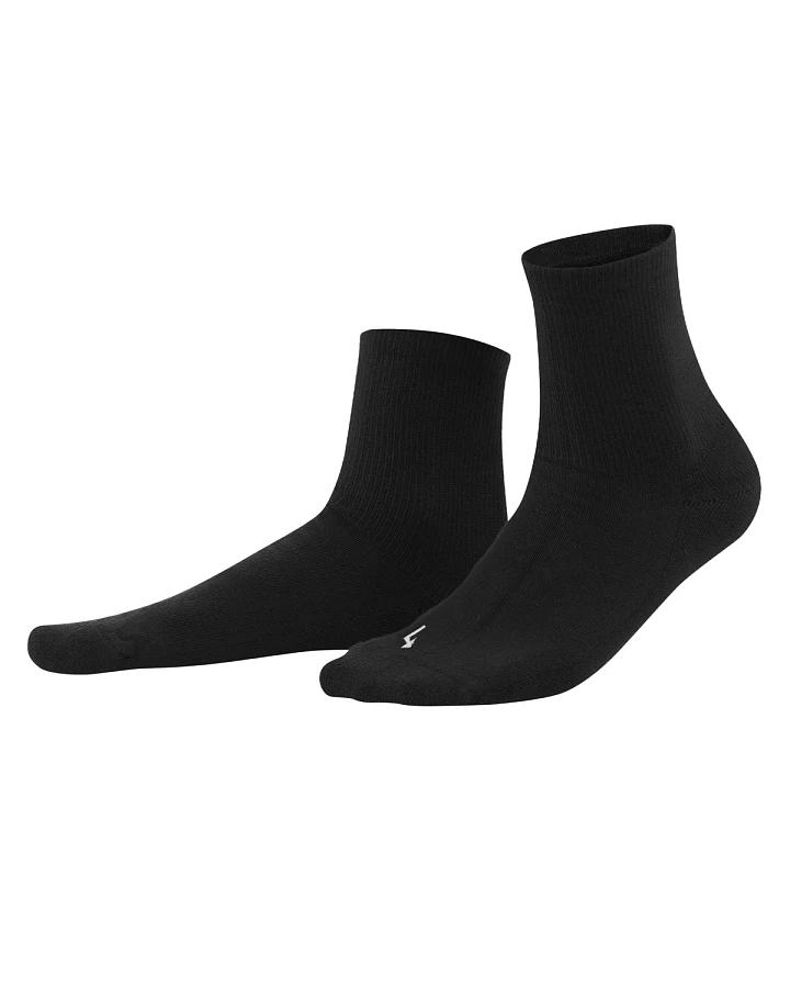 Unisex Sport-Socken Schwarz