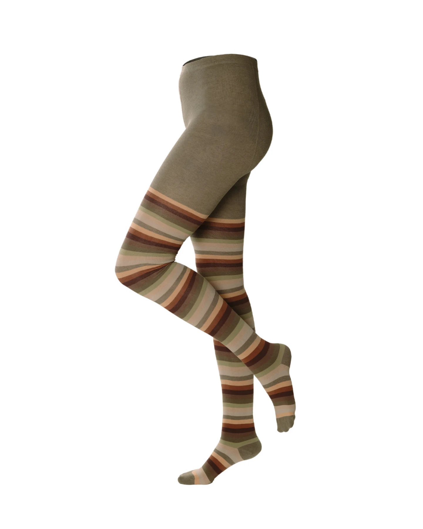 Damen Strumpfhose Gestreift – Ansicht 2