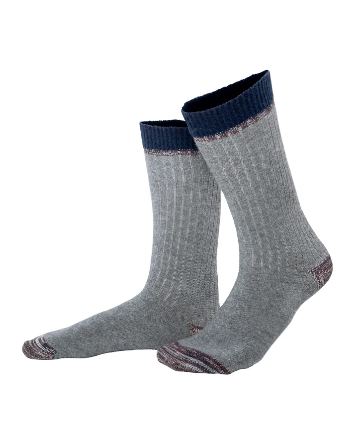 Unisex Socken Grau