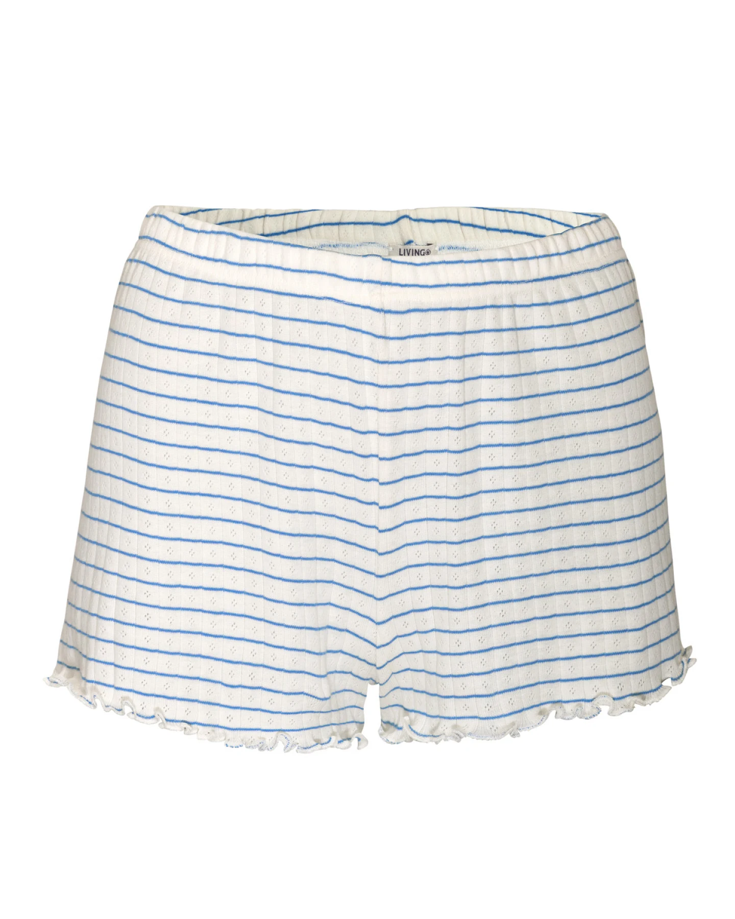 Damen Schlaf-Shorts Gestreift – Ansicht 2