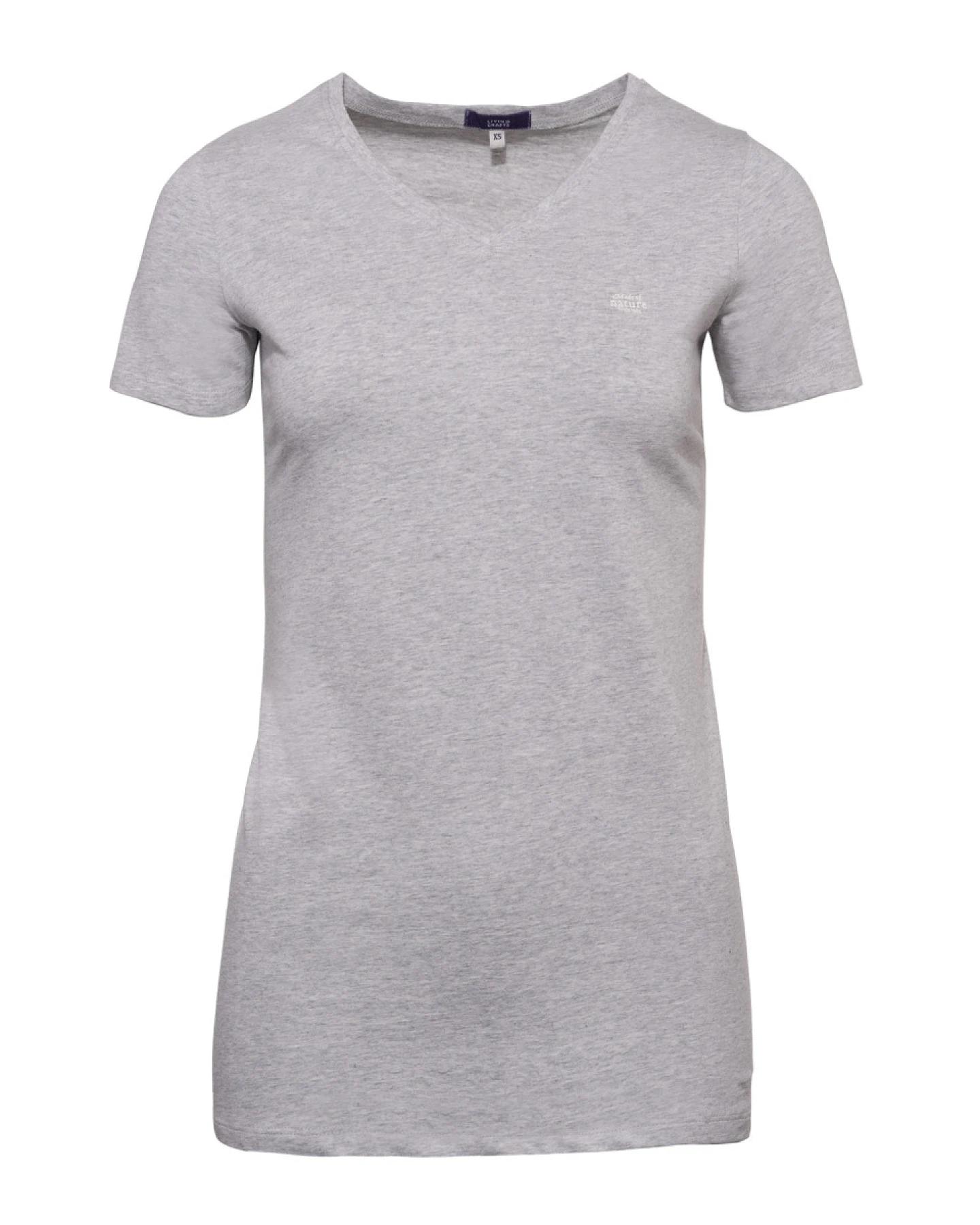 Damen Schlaf-Shirt Grau – Ansicht 2