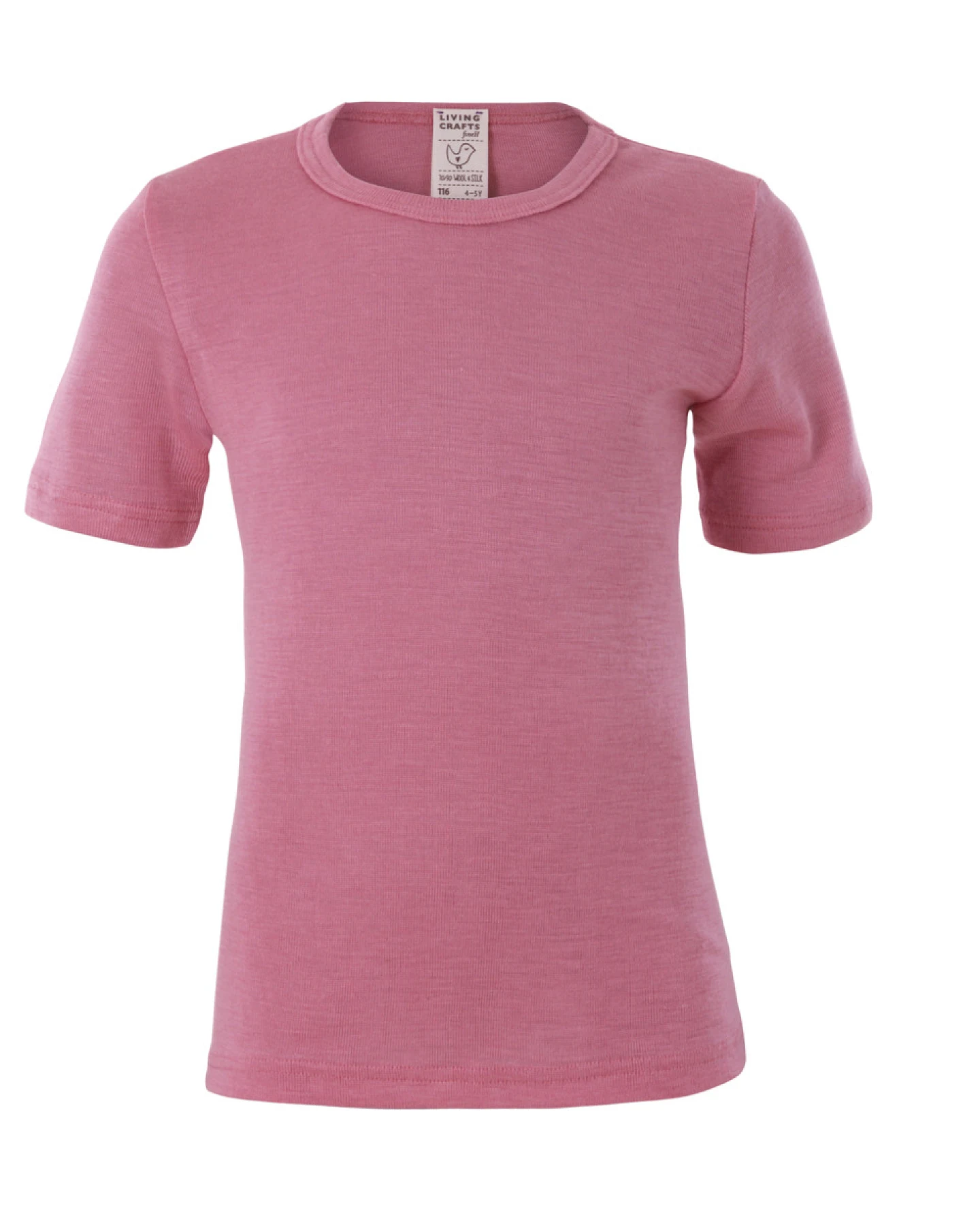 Kinder Kurzarm-Shirt Pink – Ansicht 2