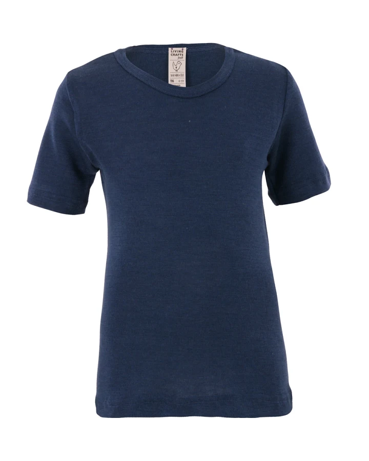 Produktseite: Kinder Kurzarm-Shirt Blau