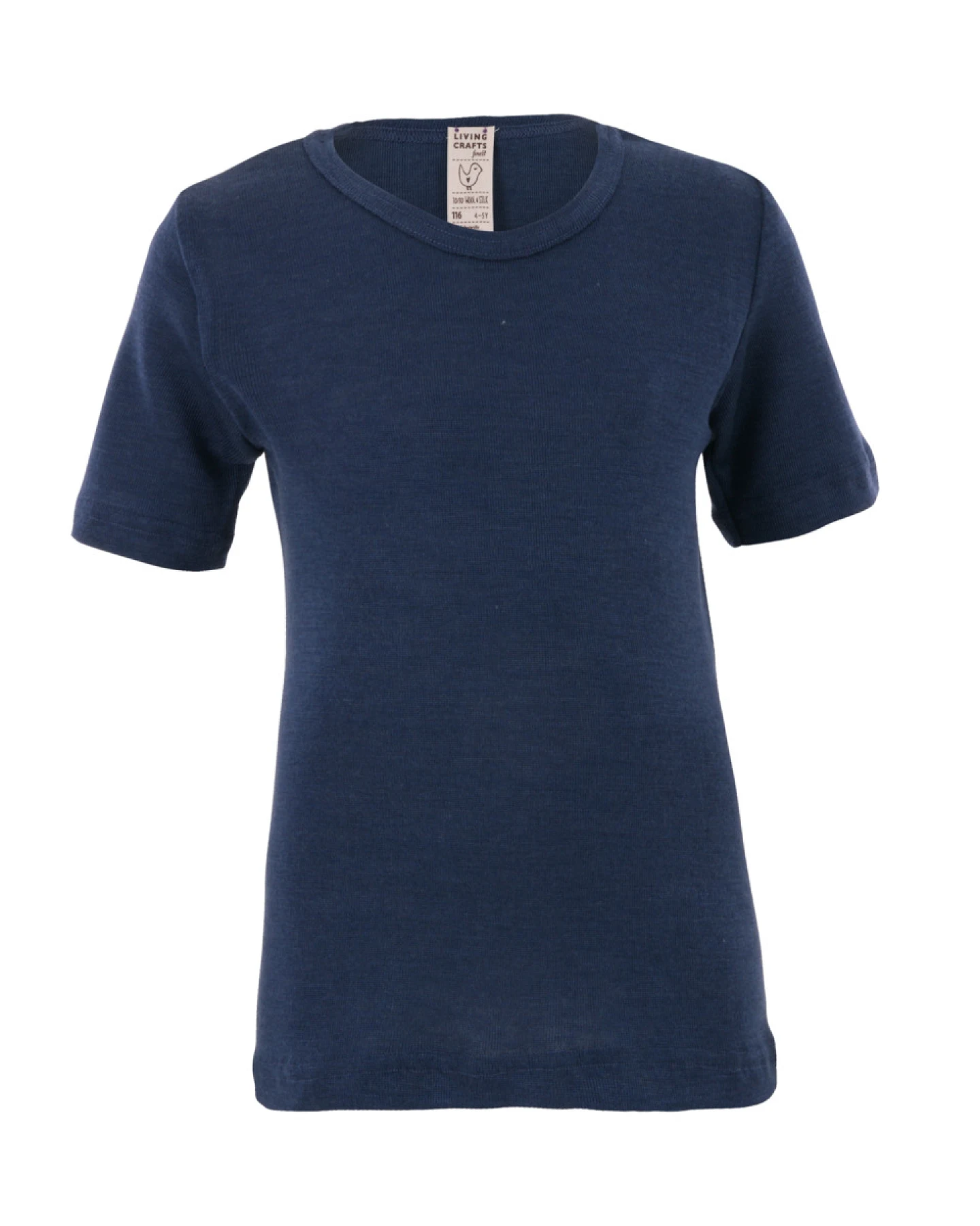 Kinder Kurzarm-Shirt Blau – Ansicht 2
