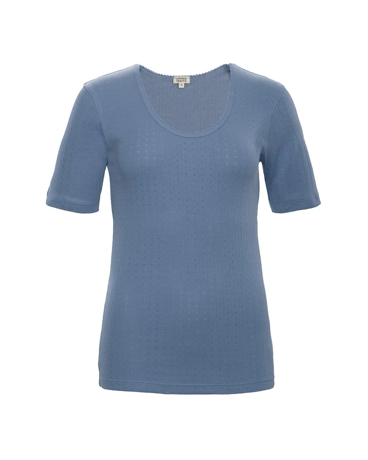 Damen Schlaf-Shirt Blau
