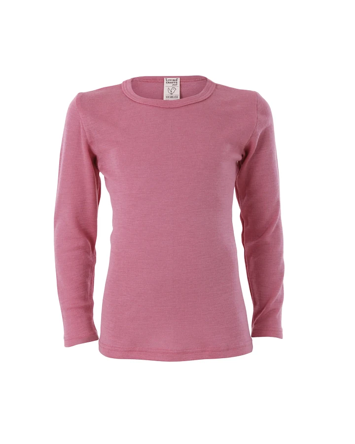 Kinder Langarm-Shirt Pink