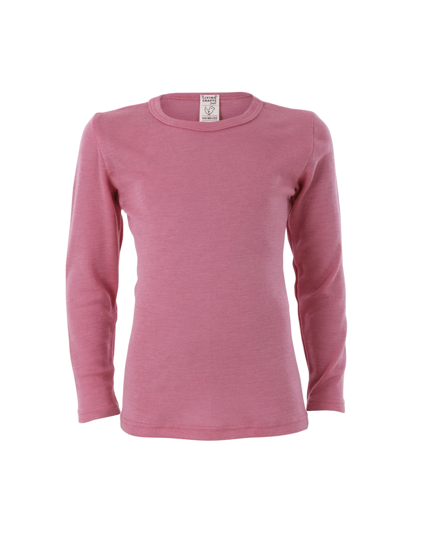 Kinder Langarm-Shirt Pink – Ansicht 2