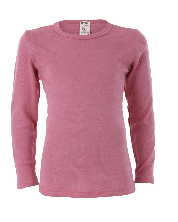 Kinder Langarm-Shirt Pink