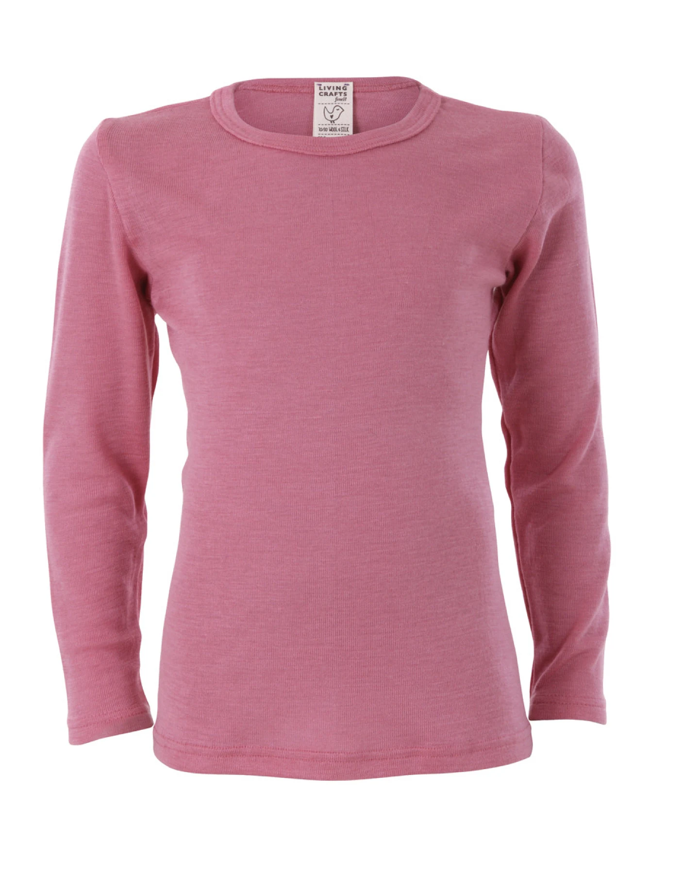 Kinder Langarm-Shirt Pink – Ansicht 2