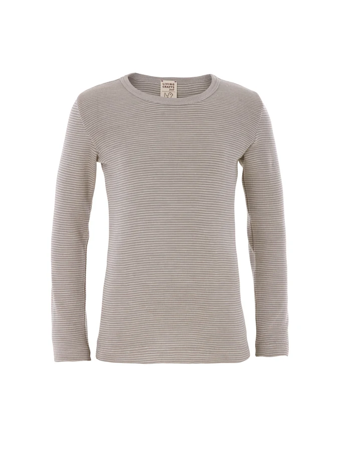 Kinder Langarm-Shirt Gestreift