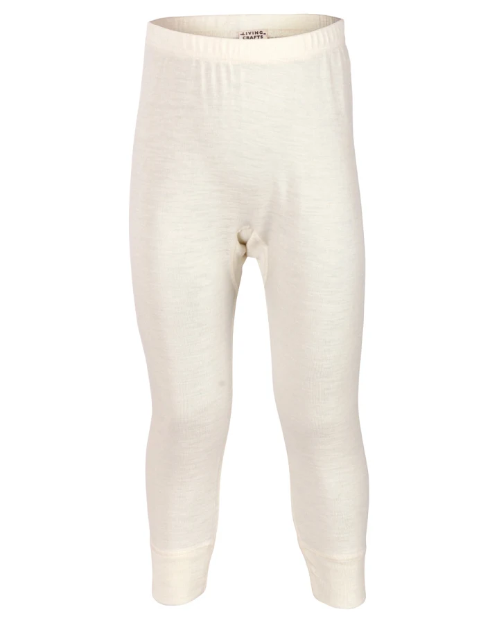 Kinder Lange Unterhose Beige