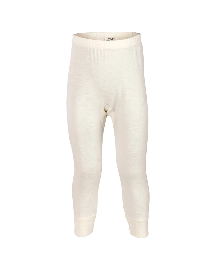 Kinder Lange Unterhose Beige