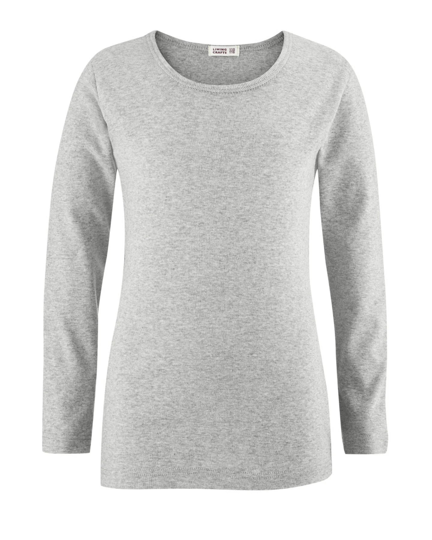 Kinder Langarm-Shirt Grau – Ansicht 2