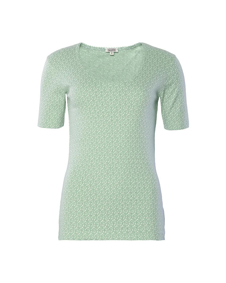 Damen Schlaf-Shirt Gestreift