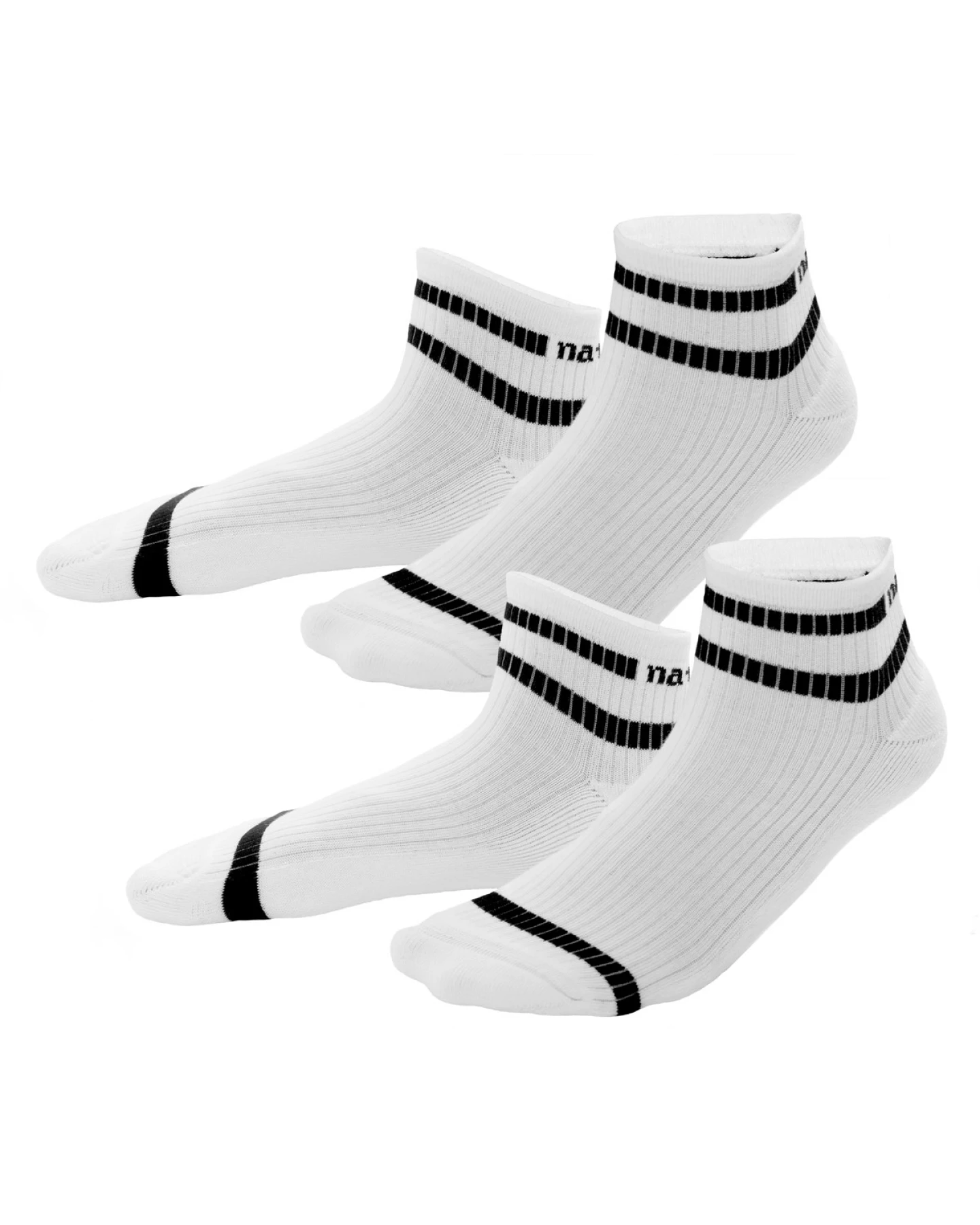 Unisex Hohe Sneaker-Socken – Ansicht 2