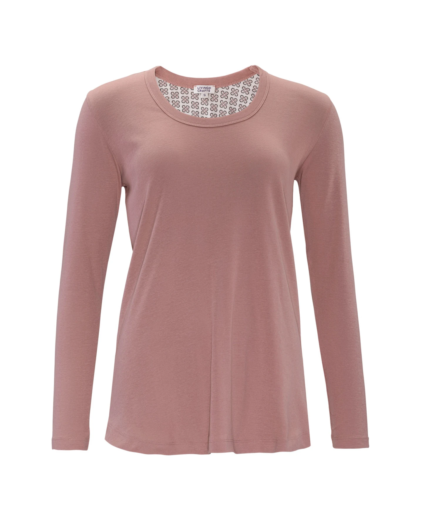 Damen Schlaf-Shirt Pink – Ansicht 2