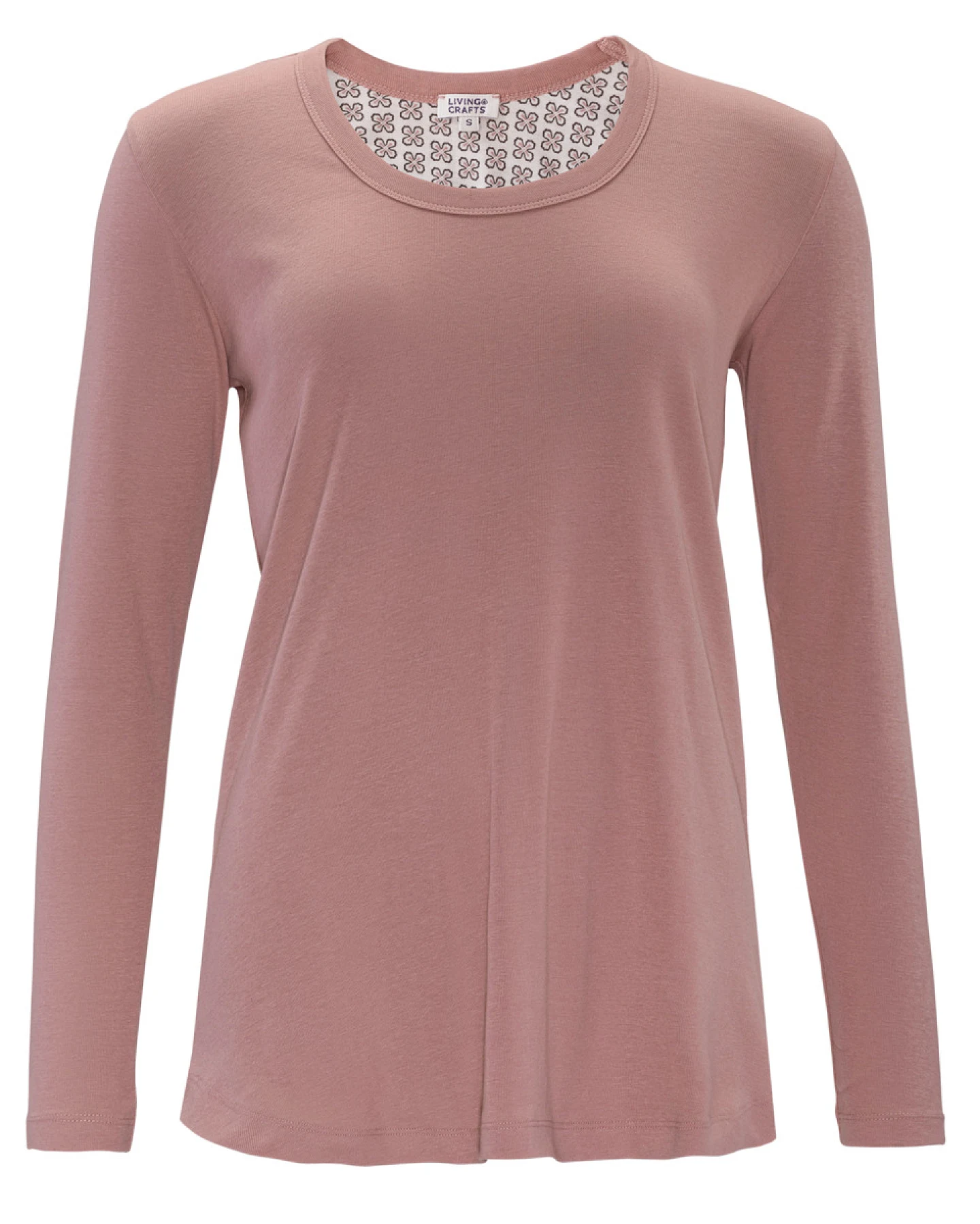 Damen Schlaf-Shirt Pink – Ansicht 2