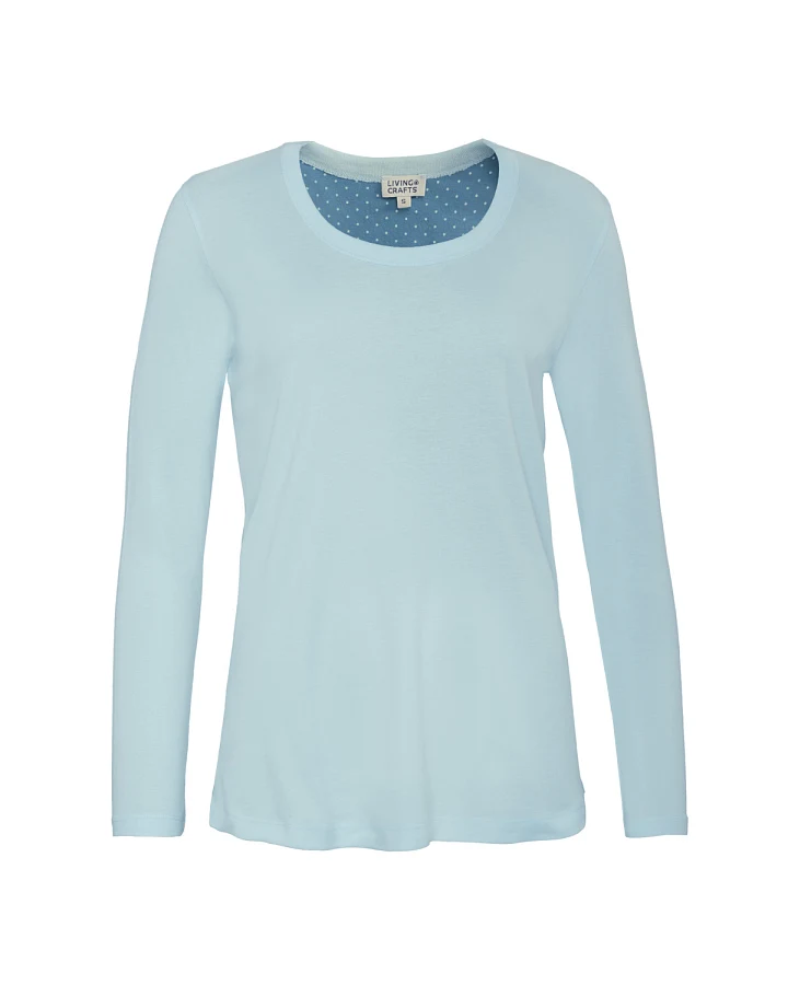 Damen Schlaf-Shirt Blau