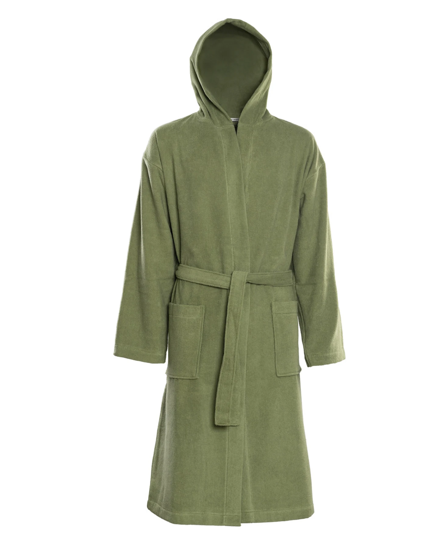 Home Bademantel Khaki – Ansicht 2