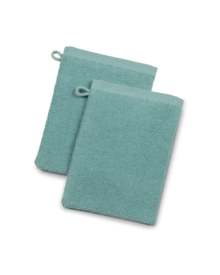 Home Waschhandschuh, 2er-Pack Petrol
