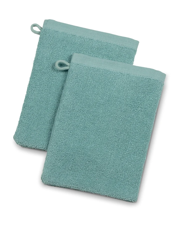 Home Waschhandschuh, 2er-Pack Petrol
