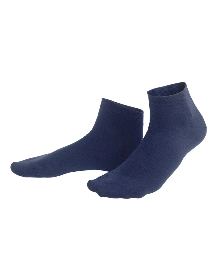 Herren Sneaker-Socken, 2er-Pack Blau
