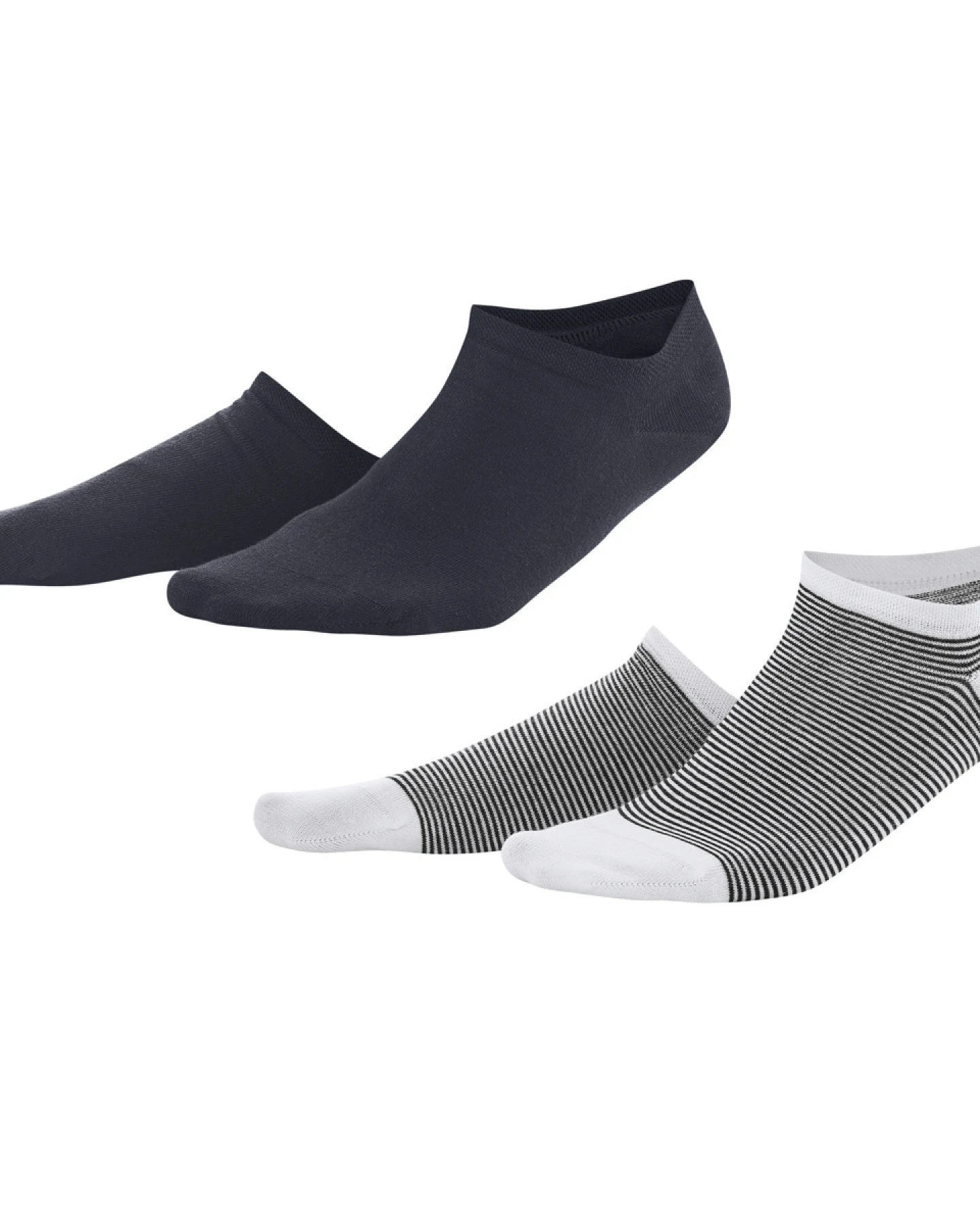Damen Sneaker-Socken, 2er-Pack Mehrfarbig – Ansicht 2