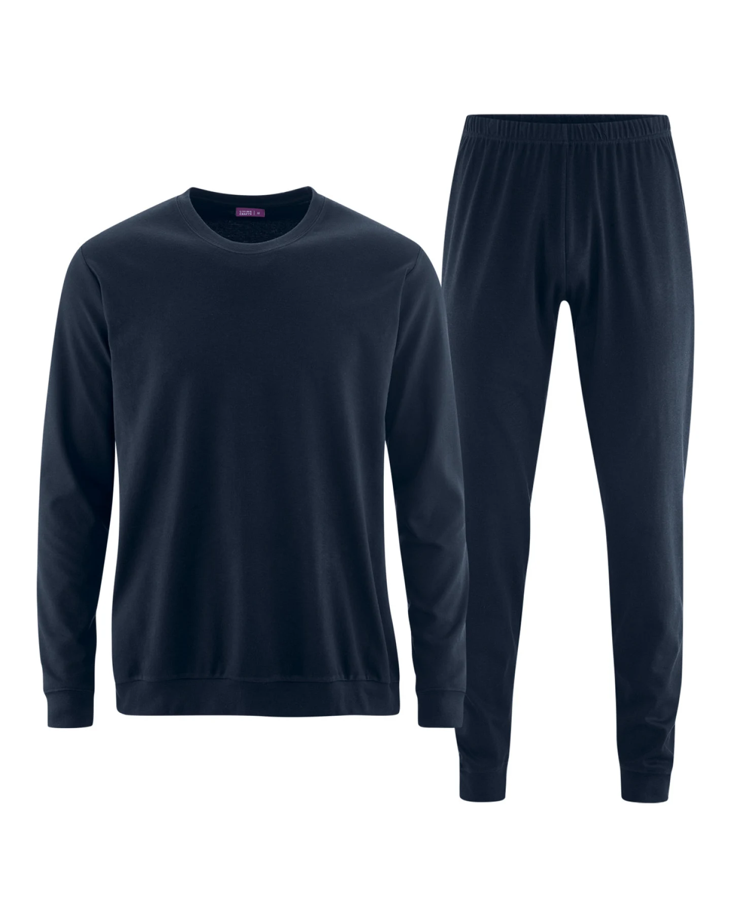 Herren Schlafanzug Blau – Ansicht 2