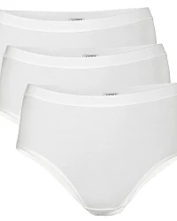 Produktseite: Damen Slip, 3er-Pack Weiß