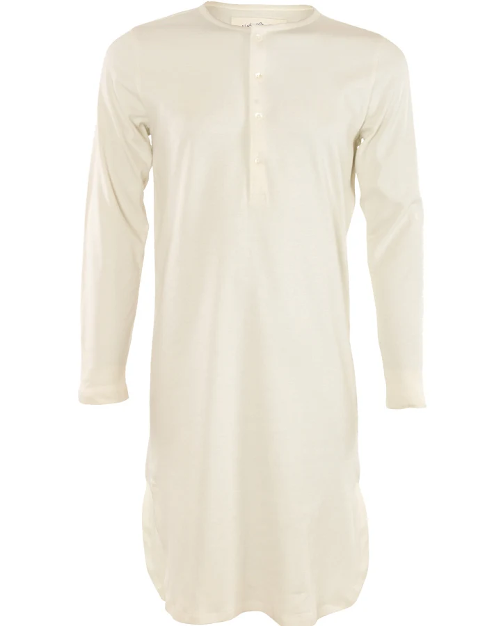 Produktseite: Unisex Retro-Nachthemd Beige