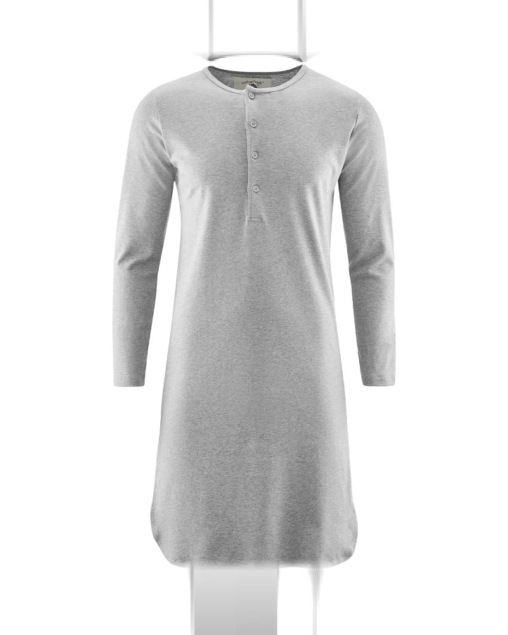 Unisex Retro-Nachthemd Grau