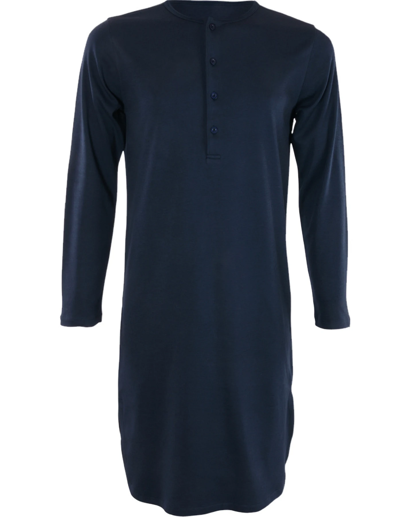 Unisex Retro-Nachthemd Blau – Ansicht 2