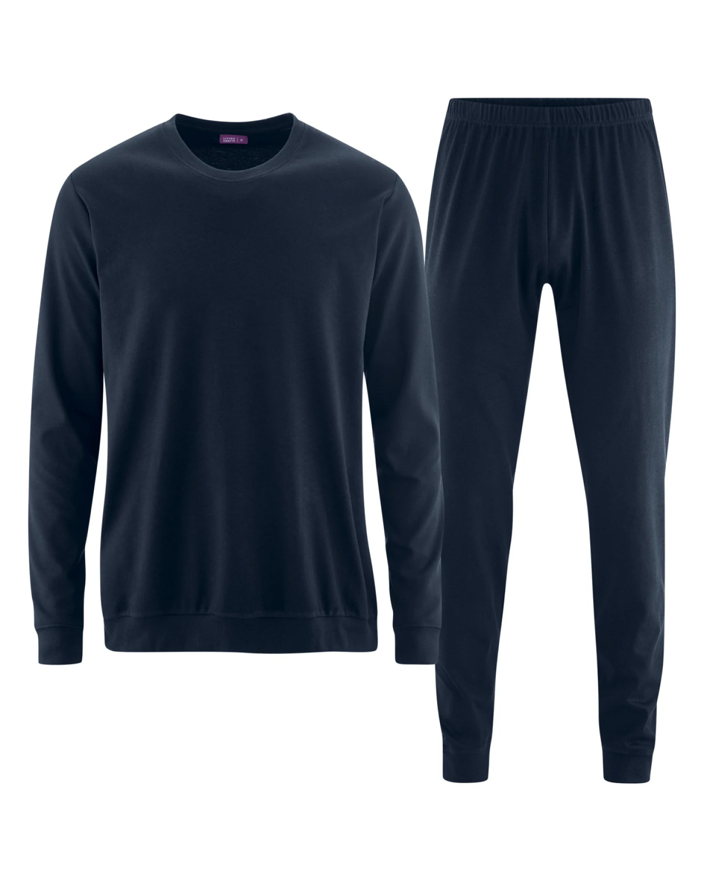 Herren Schlafanzug Blau – Ansicht 2