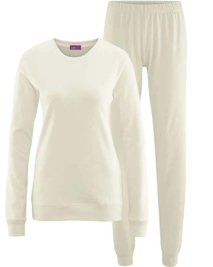 Produktseite: Damen Schlafanzug Beige