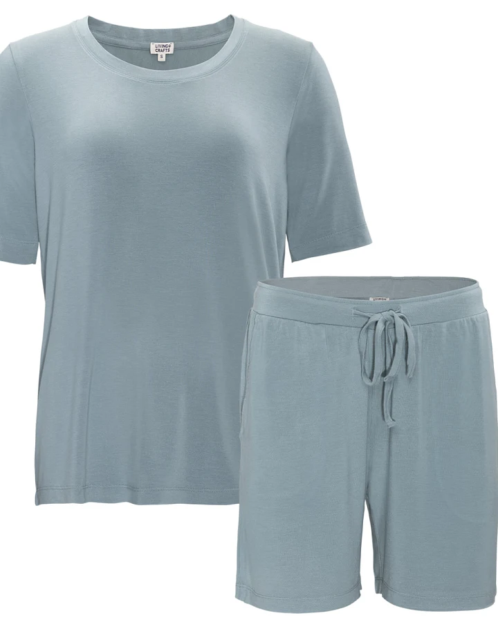 Damen Pyjama Petrol