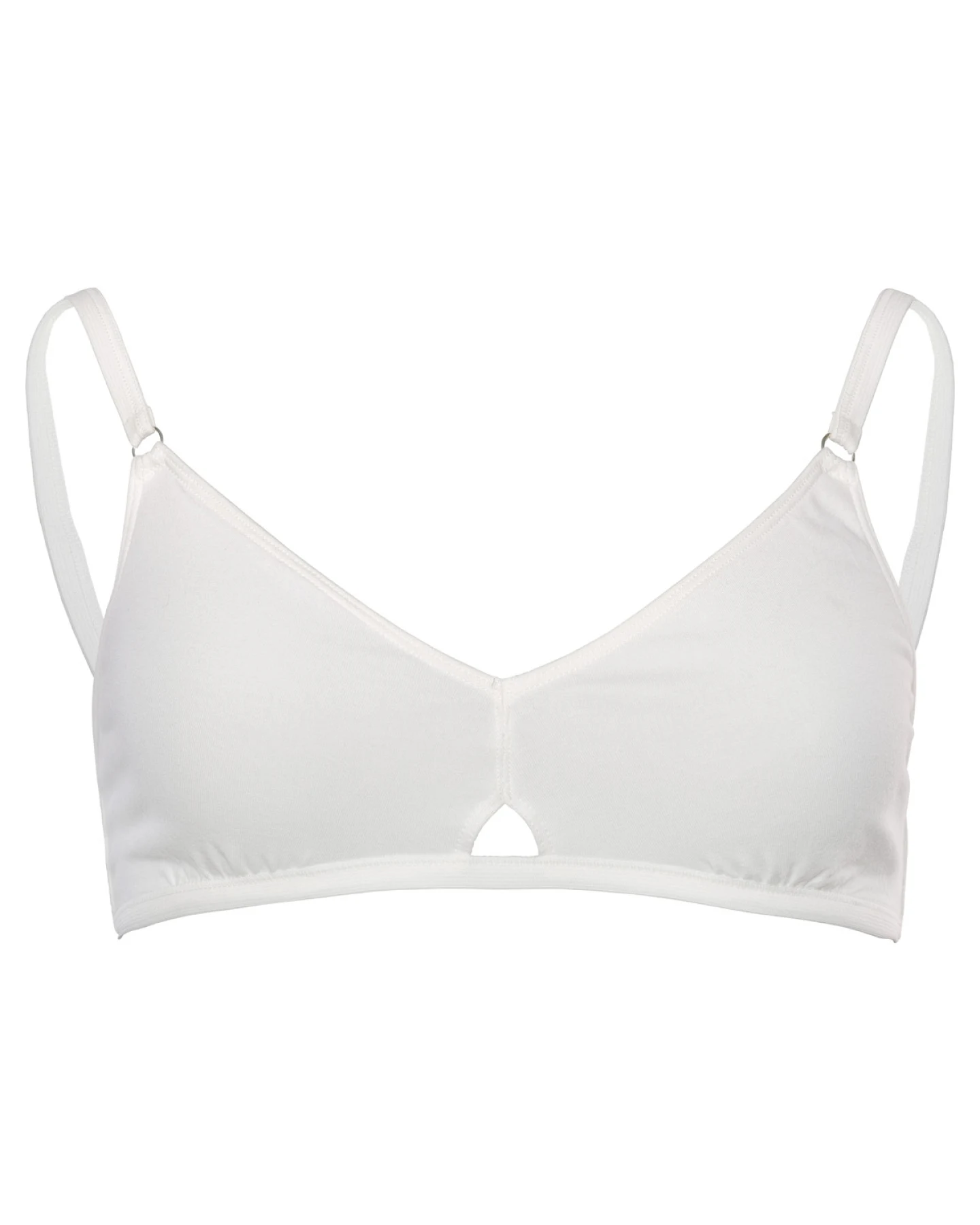 Damen Triangel- BH Weiß – Ansicht 2