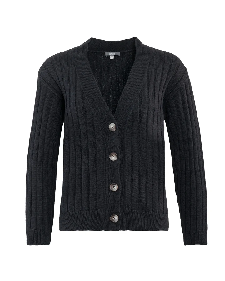 Damen Strickjacke Schwarz