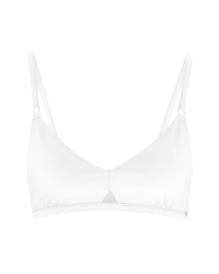 Damen Triangel- BH Weiß