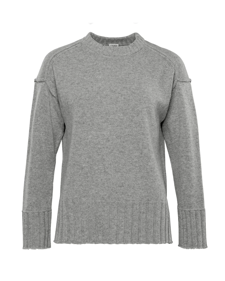 Damen Pullover Grau