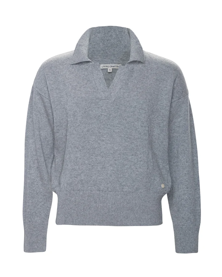 Produktseite: Damen Pullover Grau