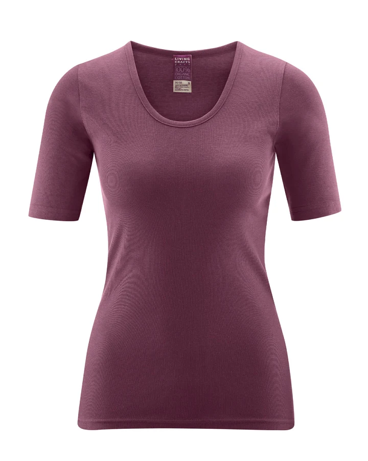 Produktseite: Damen Kurzarm-Shirt Rot