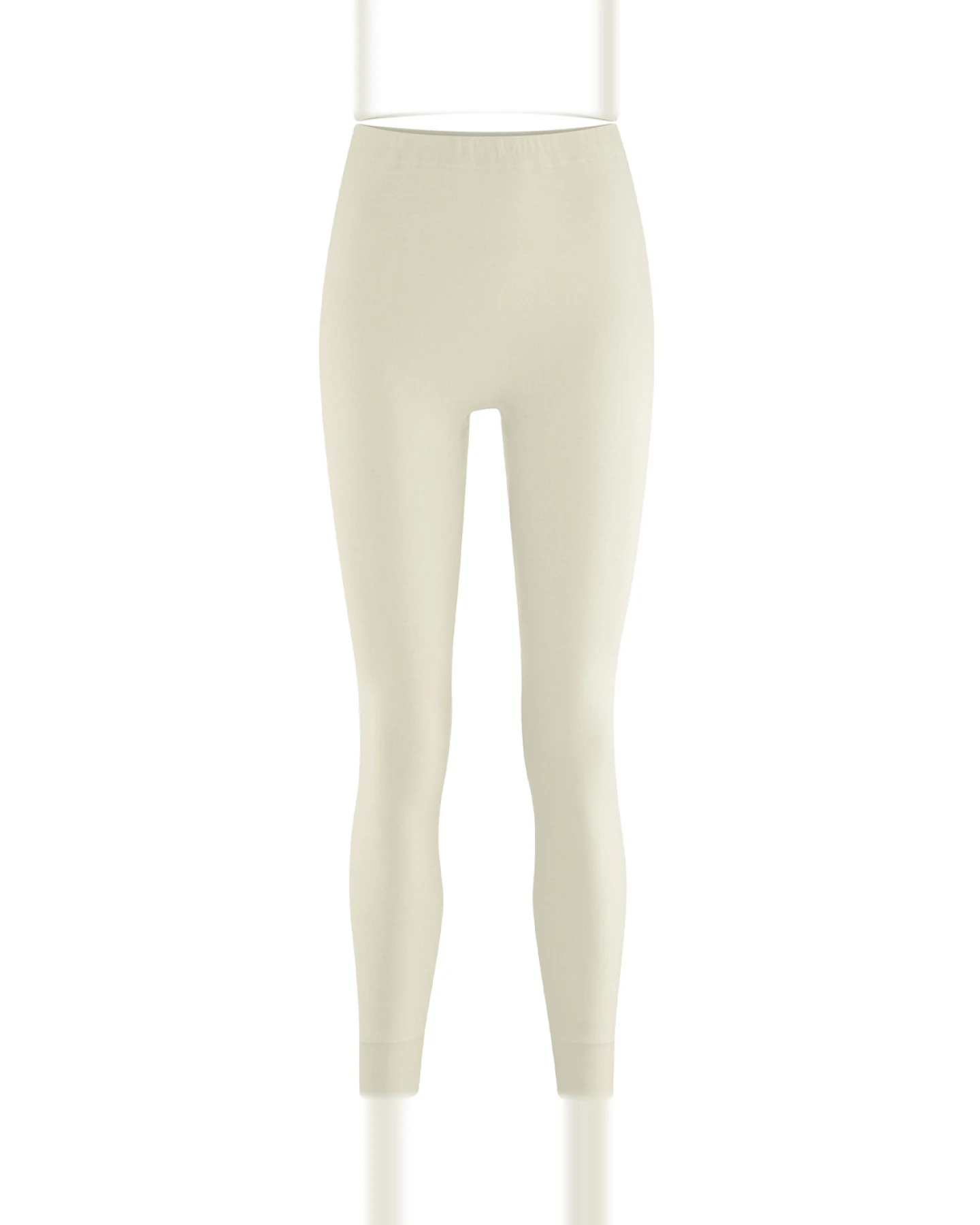 Damen Lange Unterhose Beige – Ansicht 2