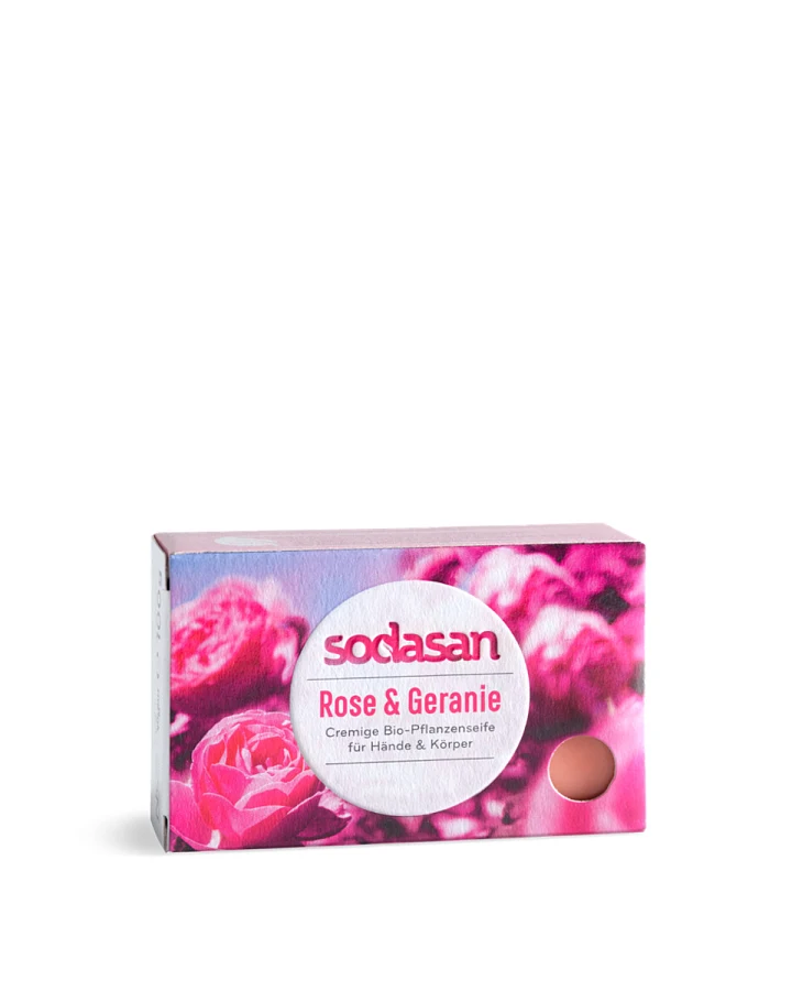 Bar Soap Rose & Geranium -