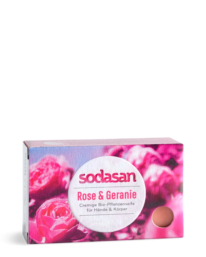 Bar Soap Rose & Geranium -